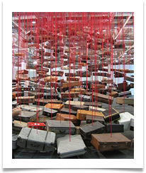 Heathrow Baggage Area digital - Anne Tidswell
